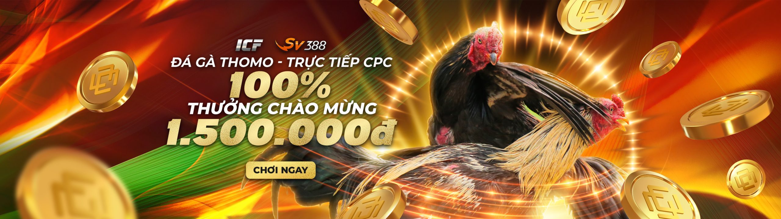 ĐÁ GÀ THOMO 100% Thưởng Nạp Lần Đầu